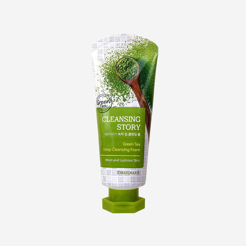 Kwailnara Green Tea Deep Cleansing Foam - 120g