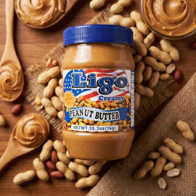 Ligo Creamy Peanut Butter - 1kg
