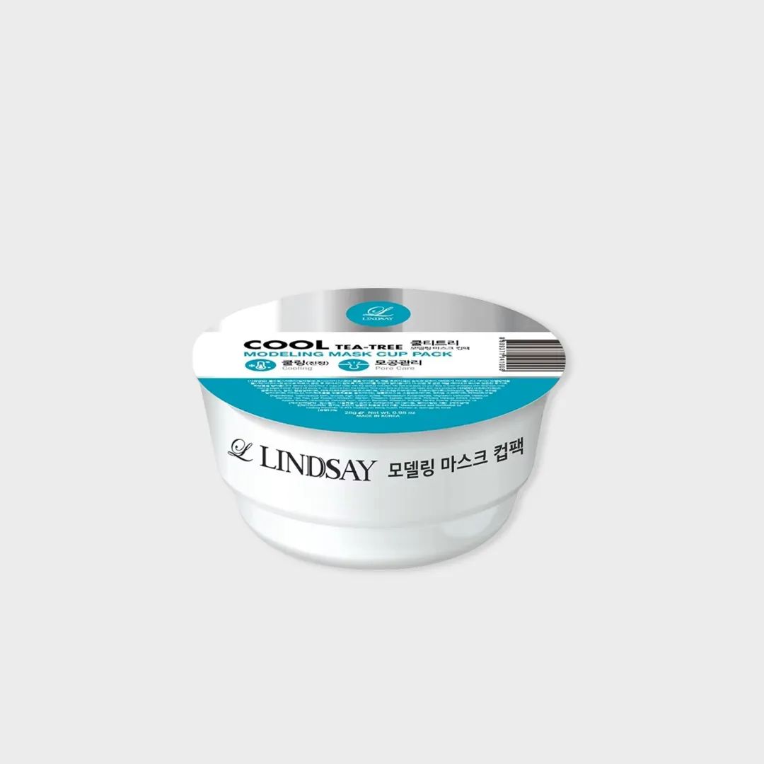 Lindsay Cool Tea-Tree Modeling Mask Cup Pack - 28g