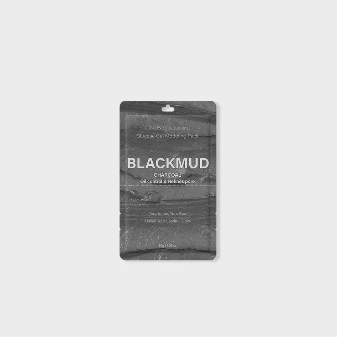 Lindsay Re-Natural Blackmud Charcoal Modeling Mask - 30g