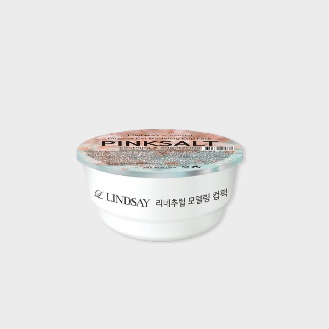 Lindsay Re-Nature Glucose Gel Soothing &amp; Brightening Modeling Cup Pack (Pinksalt) - 35g