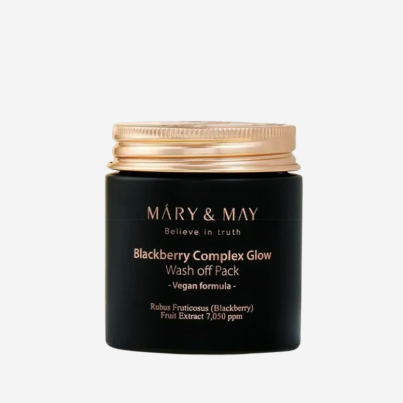 Mary &amp; May Blackberry Complex Glow Wash Off Pack - 125g