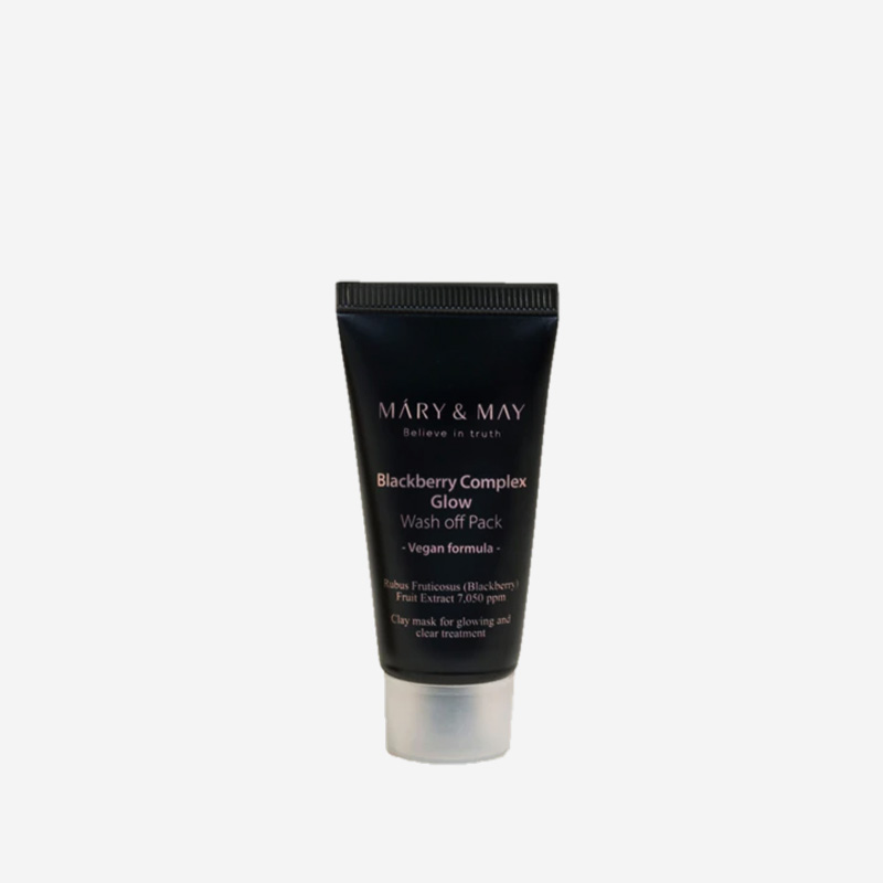 Mary &amp; May Blackberry Complex Glow Wash Off Pack - 30g