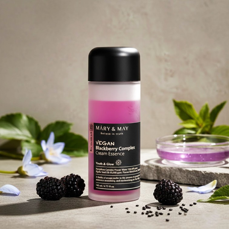 Mary &amp; May Vegan Blackberry Complex Cream Essence -140ml