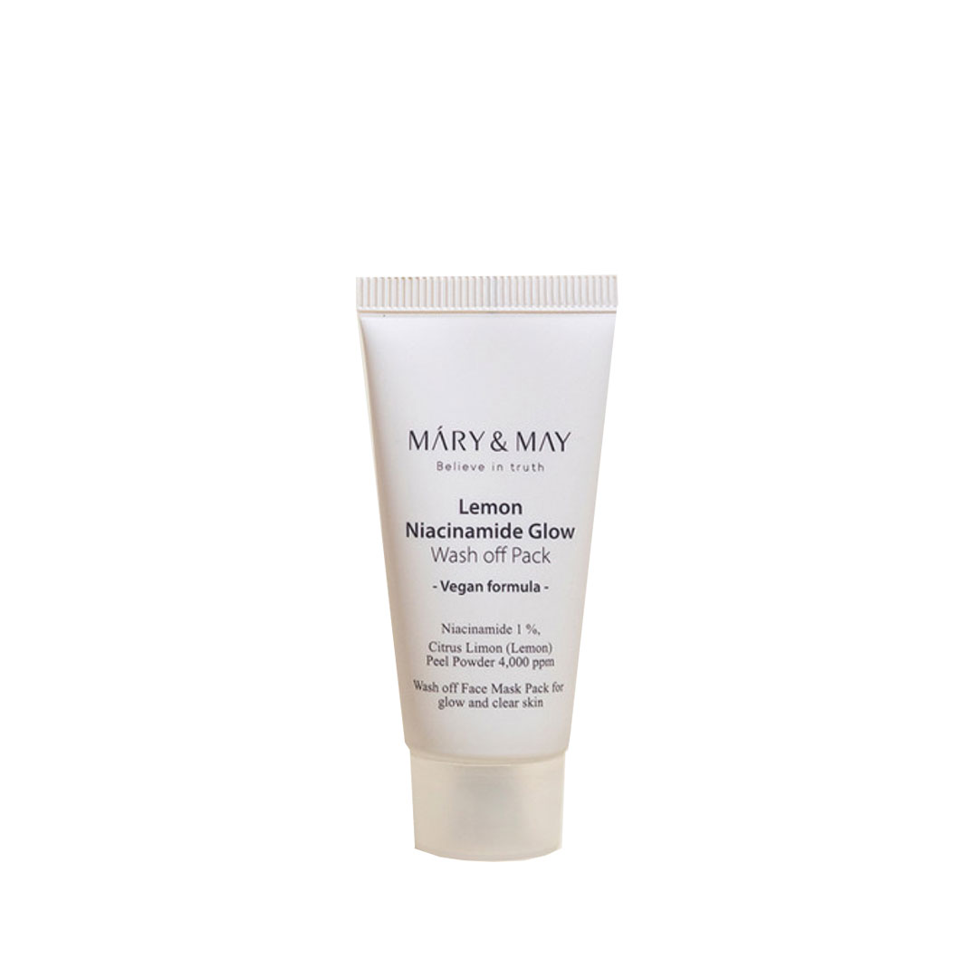 Mary &amp; May Lemon Niacinamide Glow Wash off Pack -30g