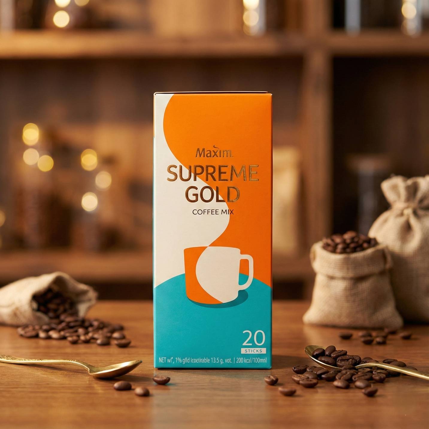 Maxim Supreme Gold Coffee Mix - 13.5g