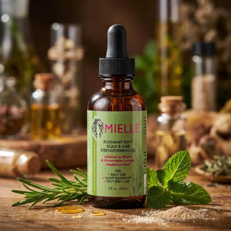 Mielle Rosemary Mint Scalp &amp; Hair Strengthening Oil - 59ml