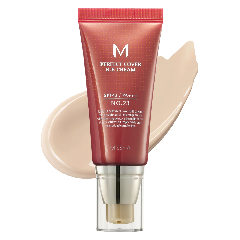 Missha M Perfect Cover BB Cream SPF 42 shade No.23 (Natural Beige) - 50ml