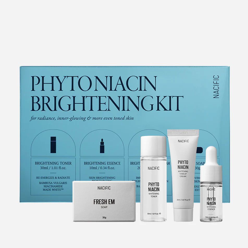 Nacific Phyto Niacin Brightening Kit - 4pcs