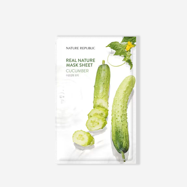 Nature Republic Real Nature Cucumber Mask Sheet - 23ml