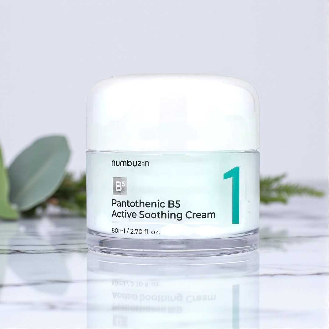 Numbuzin No.1 Pantothenic B5 Active Soothing Cream - 80ml