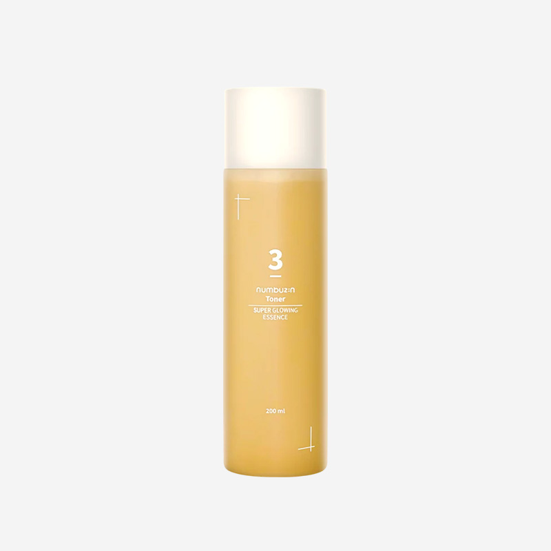 Numbuzin No.3 Super Glowing Essence Toner - 200ml