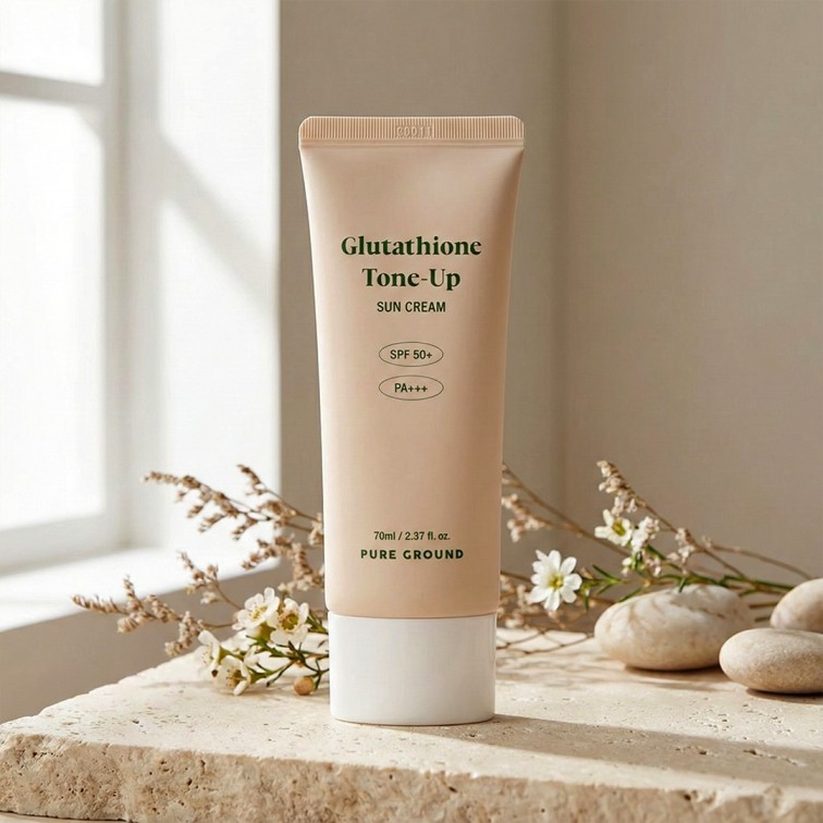 Pure Ground Glutathione Tone Up Sun Cream SPF 50+ PA+++ - 70ml