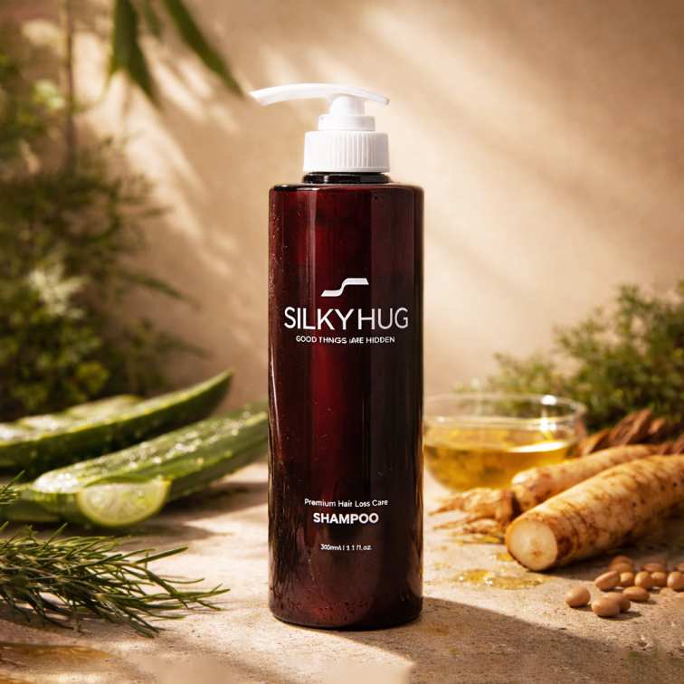 Silky Hug Weak Acid Hair Loss Relief Biotin Shampoo - 500ml