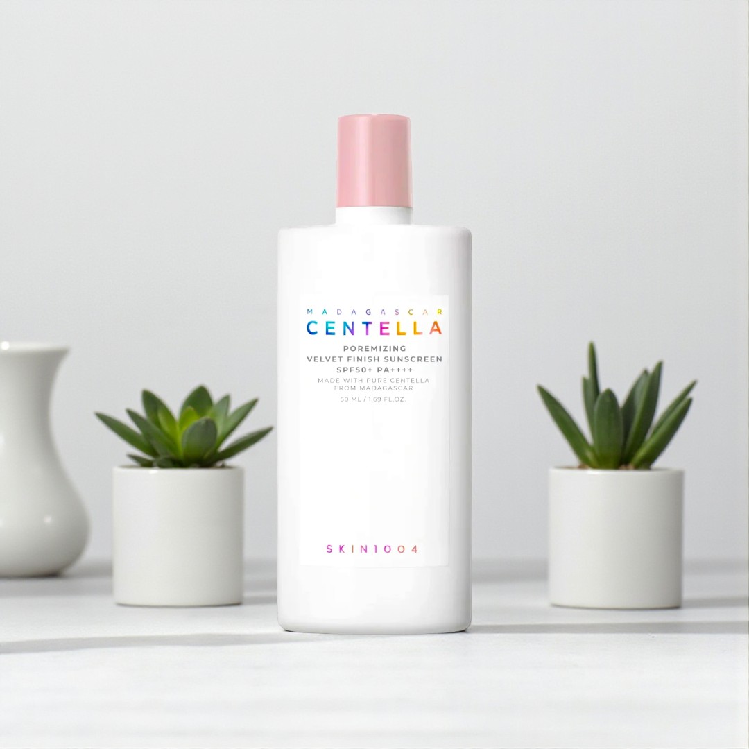 Skin1004 Madagascar Centella Poremizing Velvet Finish Sunscreen SPF50+ PA++++ - 50ml