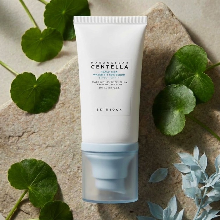 Skin1004 Madagascar Hyalu Cica Water Fit Sun Serum - 50ml