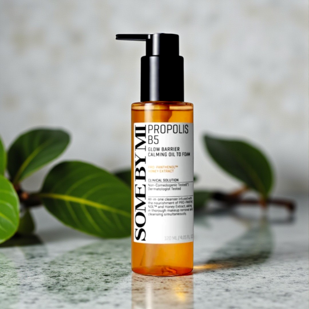 Some By Mi Propolis B5 Glow Barrier Calming Oil To Foam - 120ml