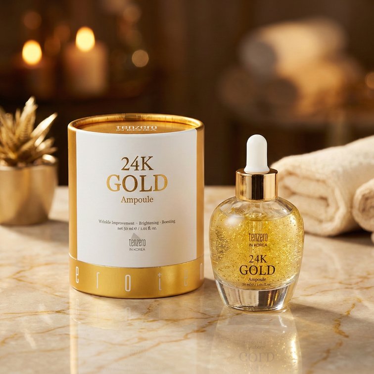 Tenzero 24K Gold Radiance Ampoule - 30ml