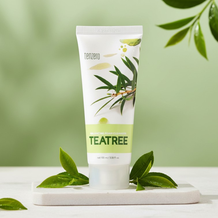 Tenzero Balancing Foam Cleanser (Tea Tree) - 100ml