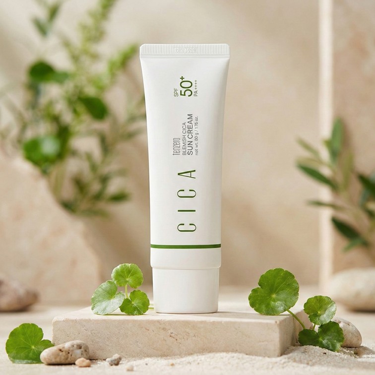 Tenzero Blemish Cica Sun Cream SPF 50+ PA++++ - 50g