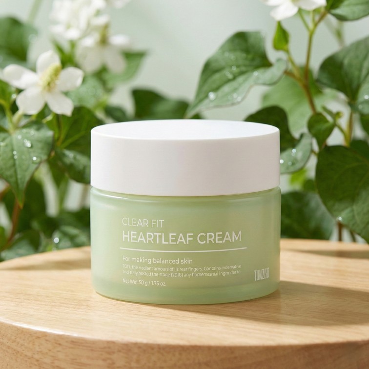 Tenzero Clear Fit Heartleaf Nourishing Cream - 50g