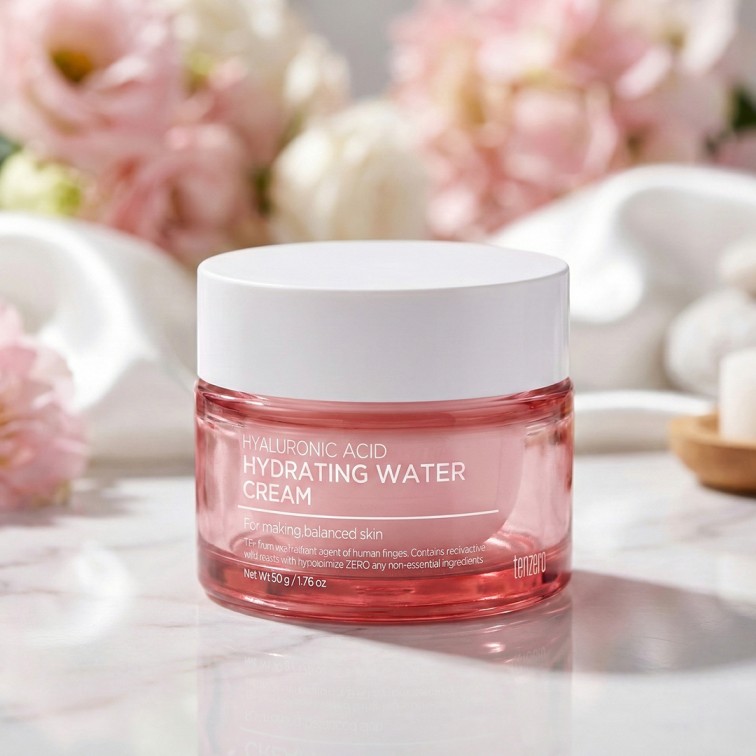 Tenzero Hyaluronic Acid Hydrating Water Cream - 50g