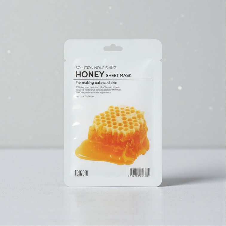 Tenzero Solution Nourishing Honey Sheet Mask- 25ml