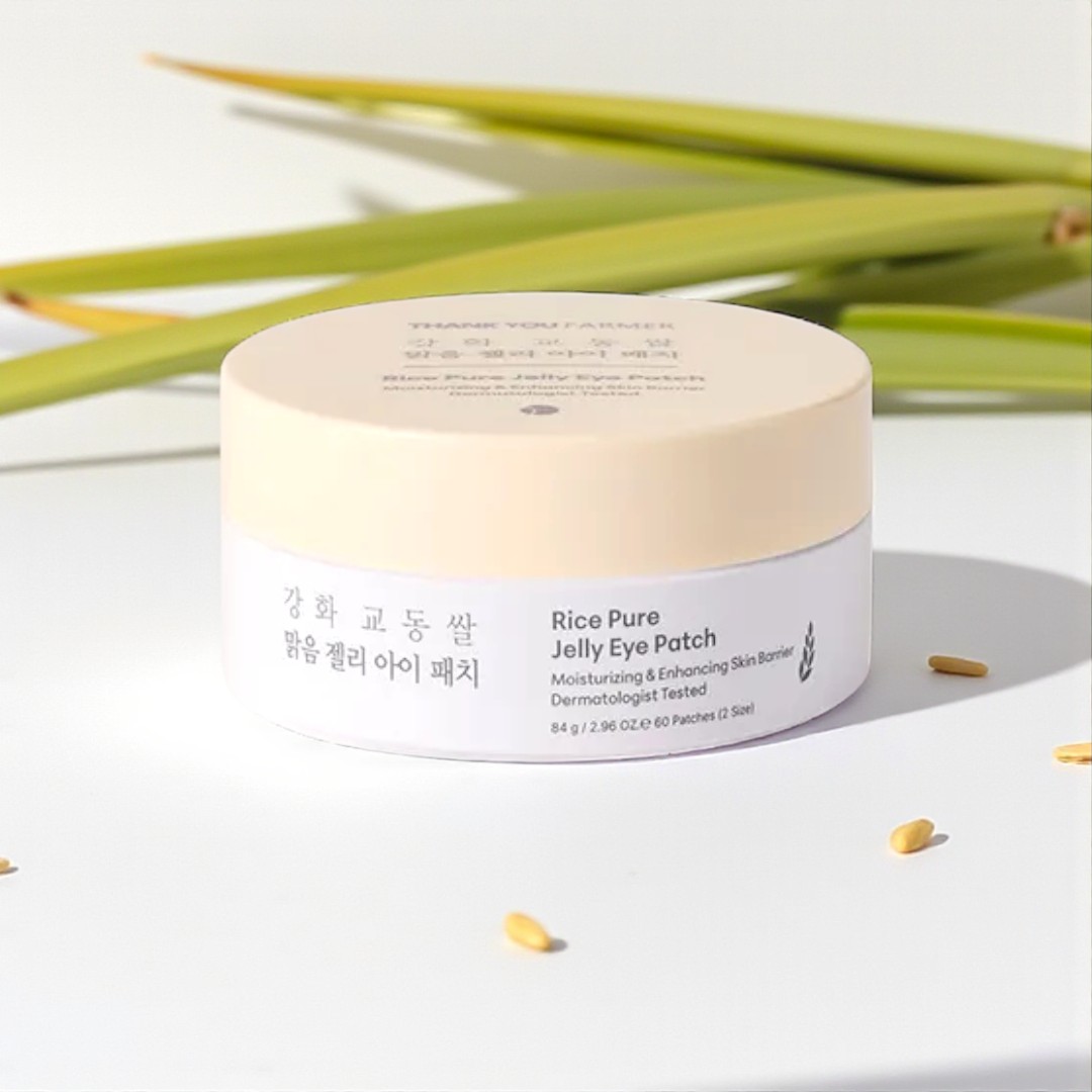 Thank You Farmer Rice Pure Jelly Eye Patch - 84g