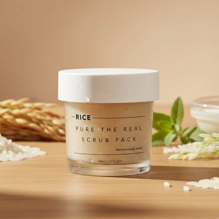 Thank You Farmer Rice Pure The Real Scrub Pack - 100ml