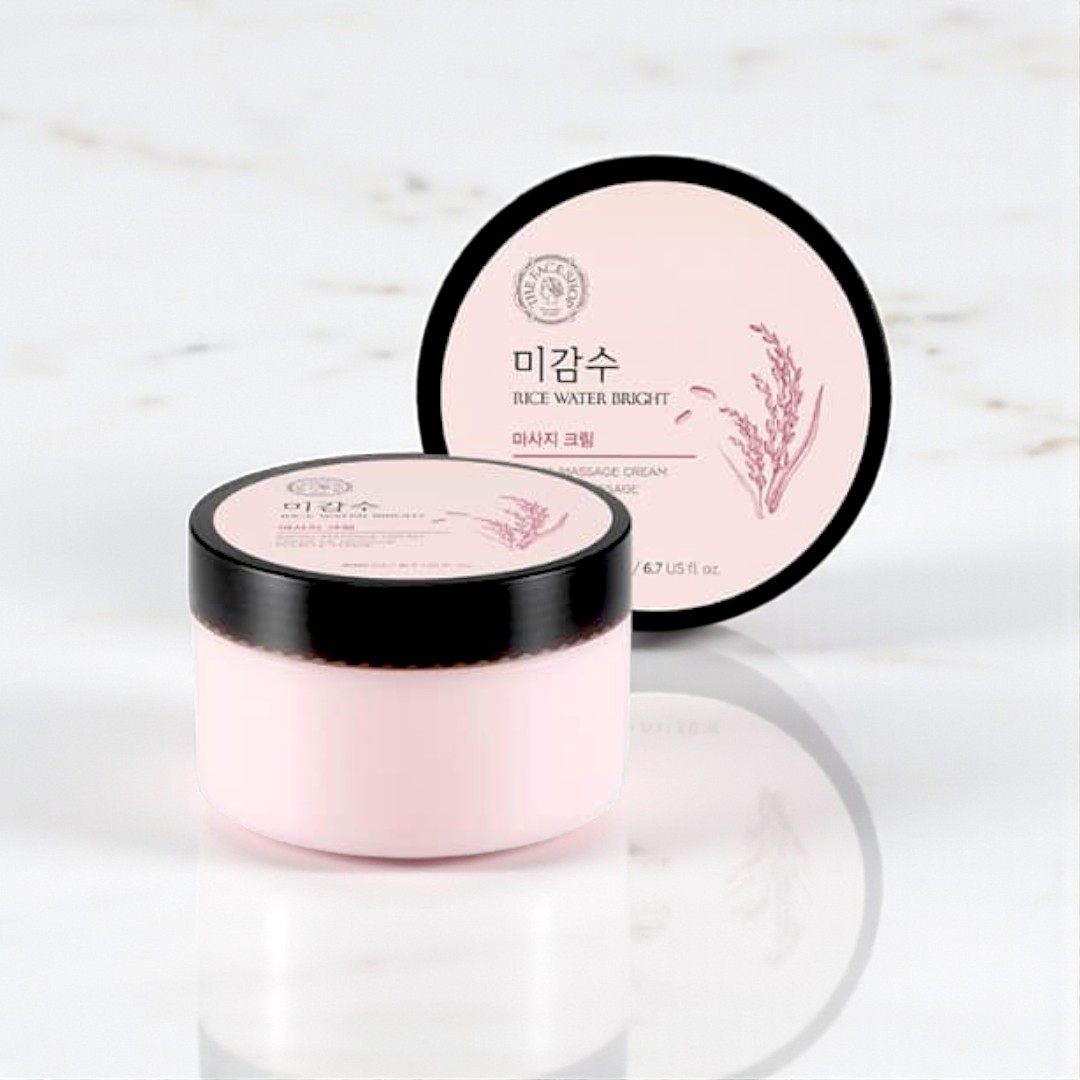 The Face Shop Rice Water Bright Massage Cream - 200ml