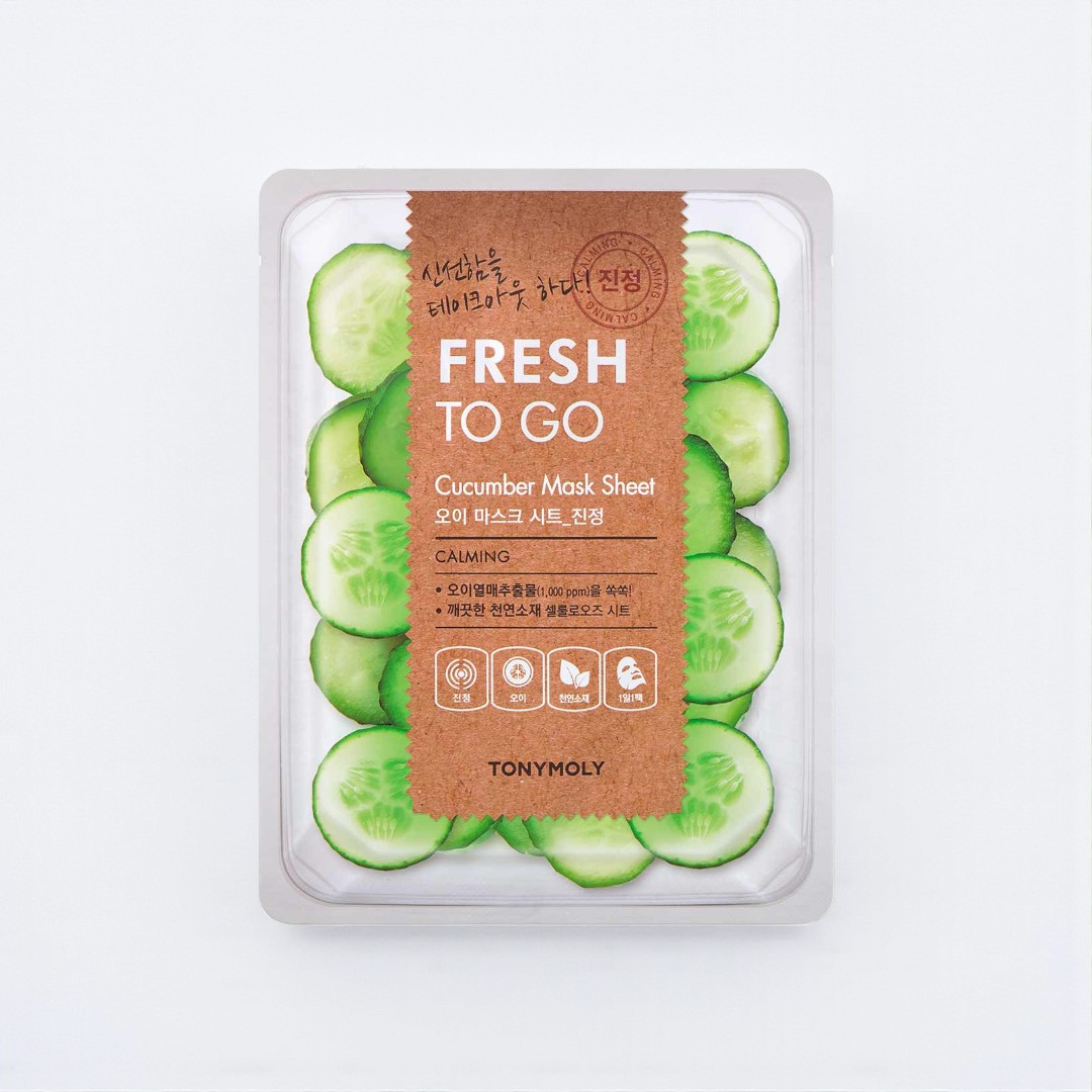 Tonymoly Fresh To Go Cucumber Mask Sheet - 25g