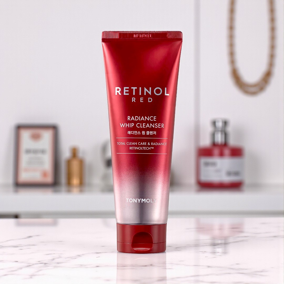 Tonymoly Red Retinol Radiance Whip Cleanser - 150ml