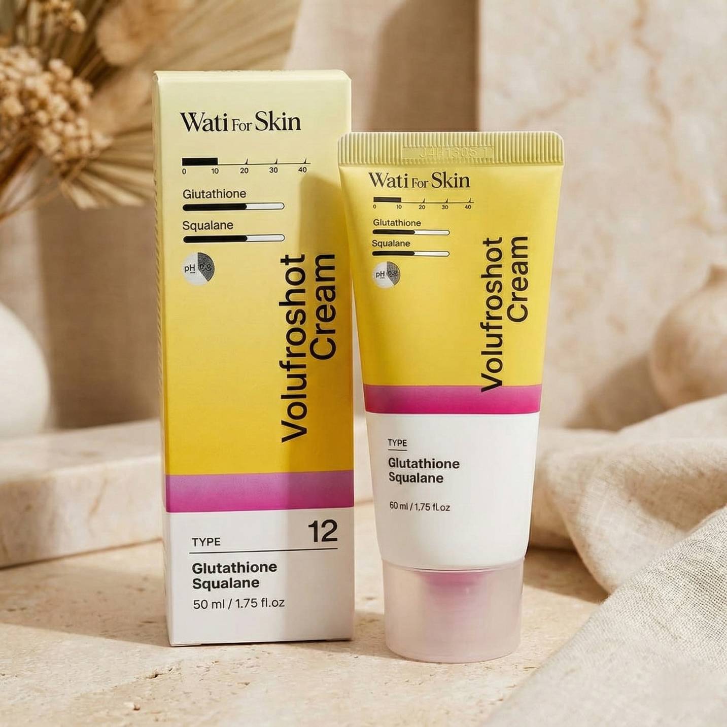 Wati For Skin Glutathione Squalane Volufroshot Cream - 50ml