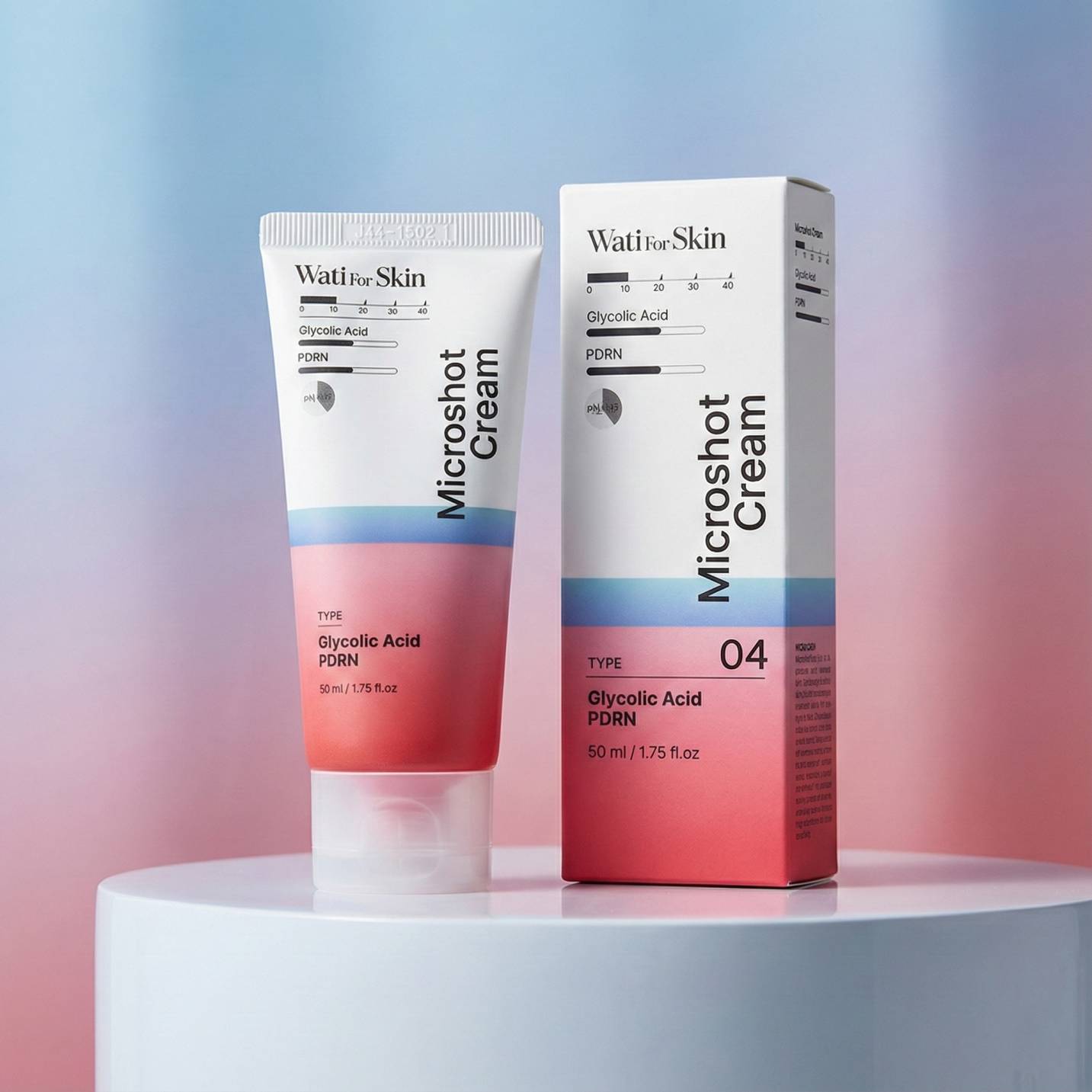 Wati For Skin Glycolic PDRN Microshot Cream - 50ml