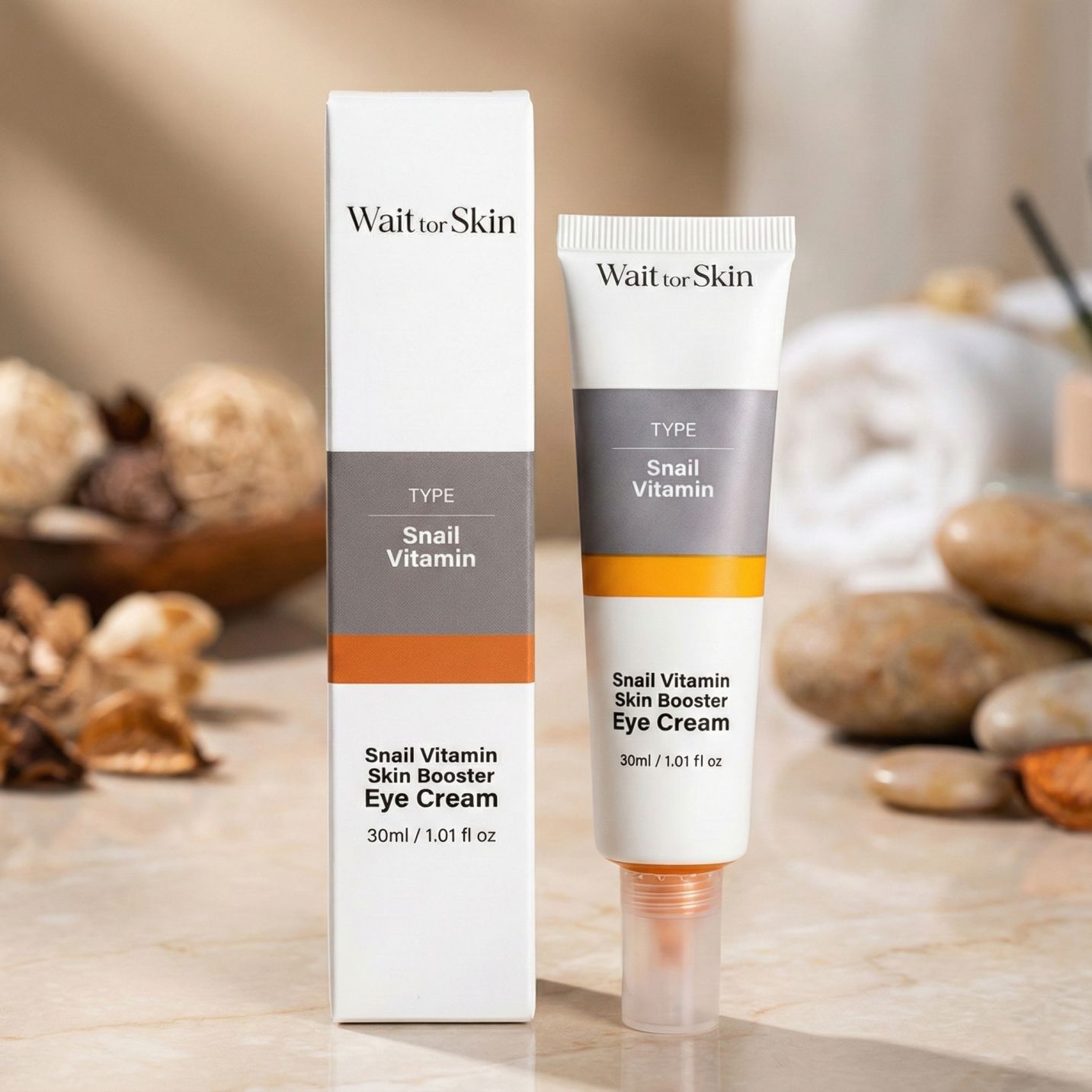 Wati For Skin Snail Vitamin Skin Booster Eye Cream - 30ml